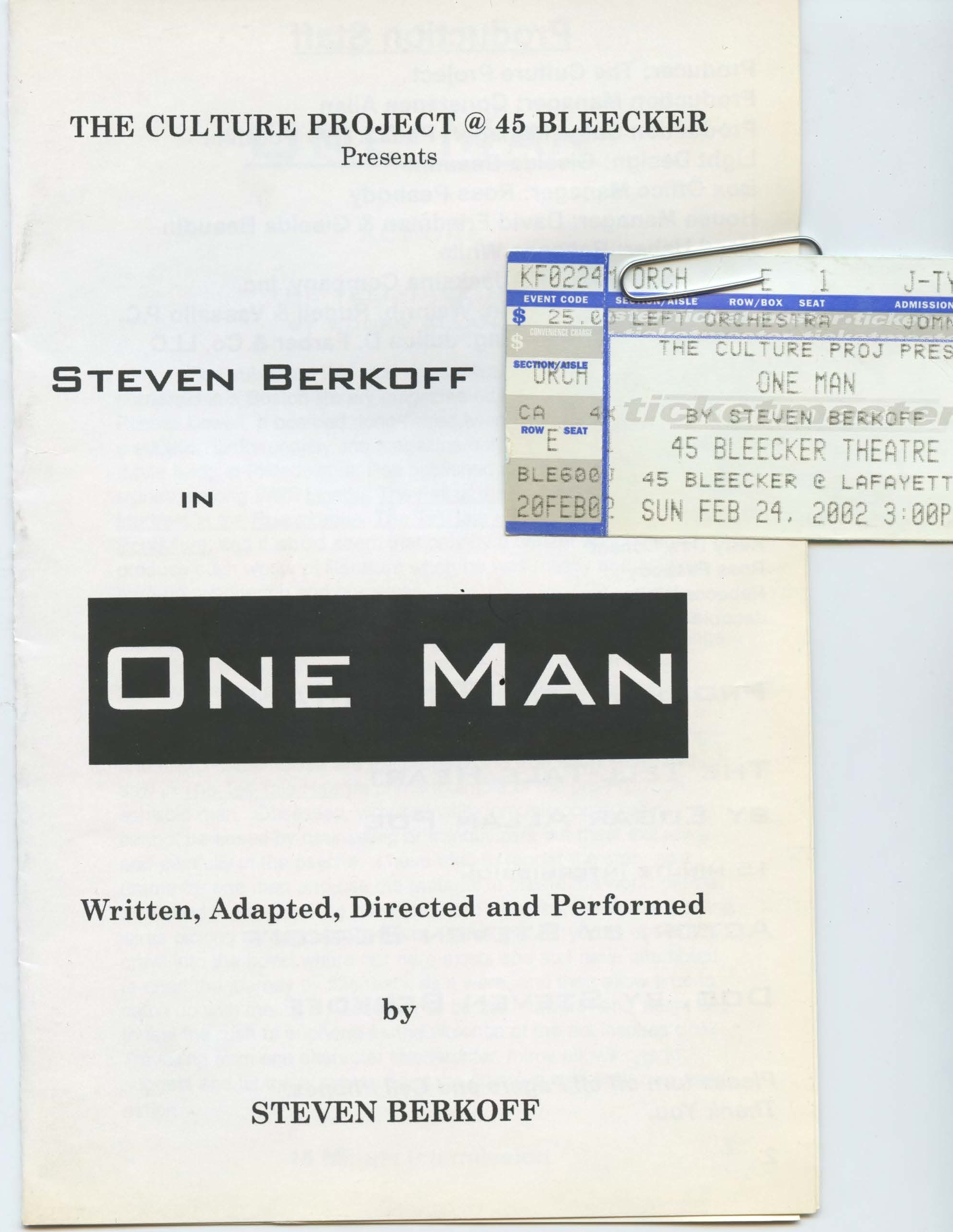 Berkoff program